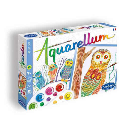 Junior Aquarellum - Hiboux
