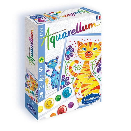 Mini Aquarellum - Chats