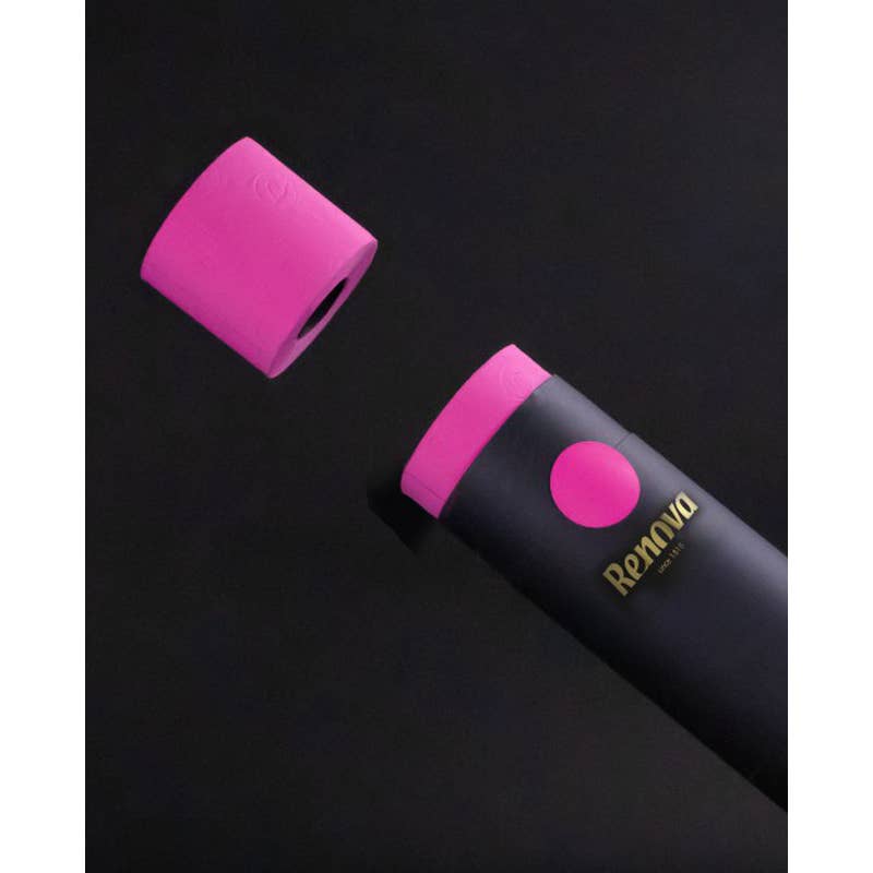 Papier toilette Renova Tubo Gold fuchsia 3 rouleaux - image 3