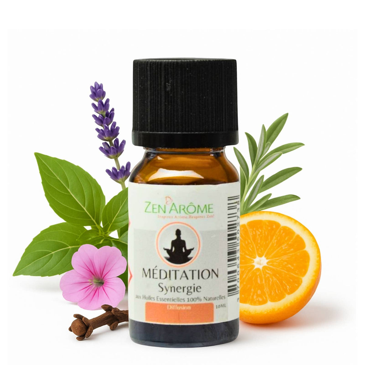 Synergie d'Huile Essentielle Méditation à Diffuseur - 10 ml