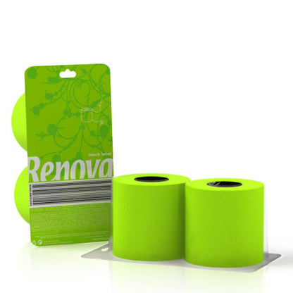 Papier toilette vert Crystal 2 rouleaux