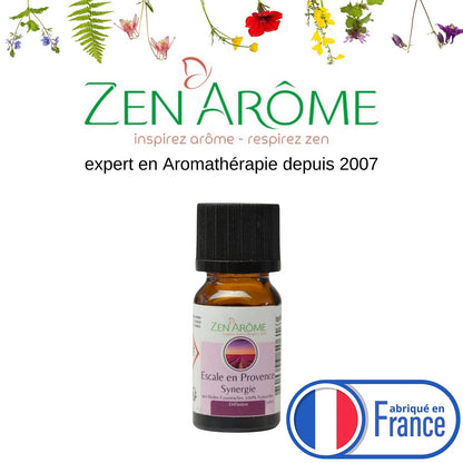 Synergie d'Huile Essentielle Escale en Provence à Diffuseur