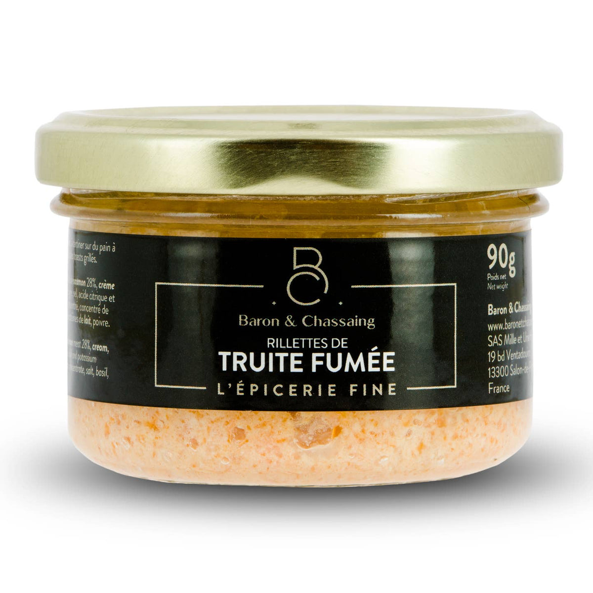 Rillettes de Truite Fumée - 90 g