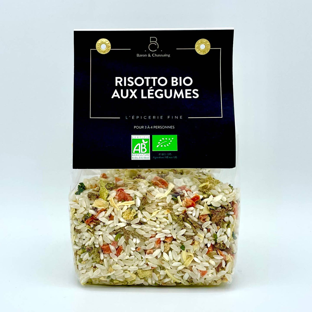 Risotto Bio aux Légumes - 250 g