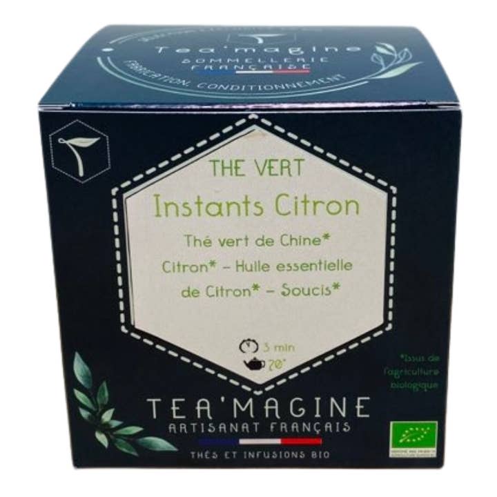 Instant Citron BIO Thé vert Citron