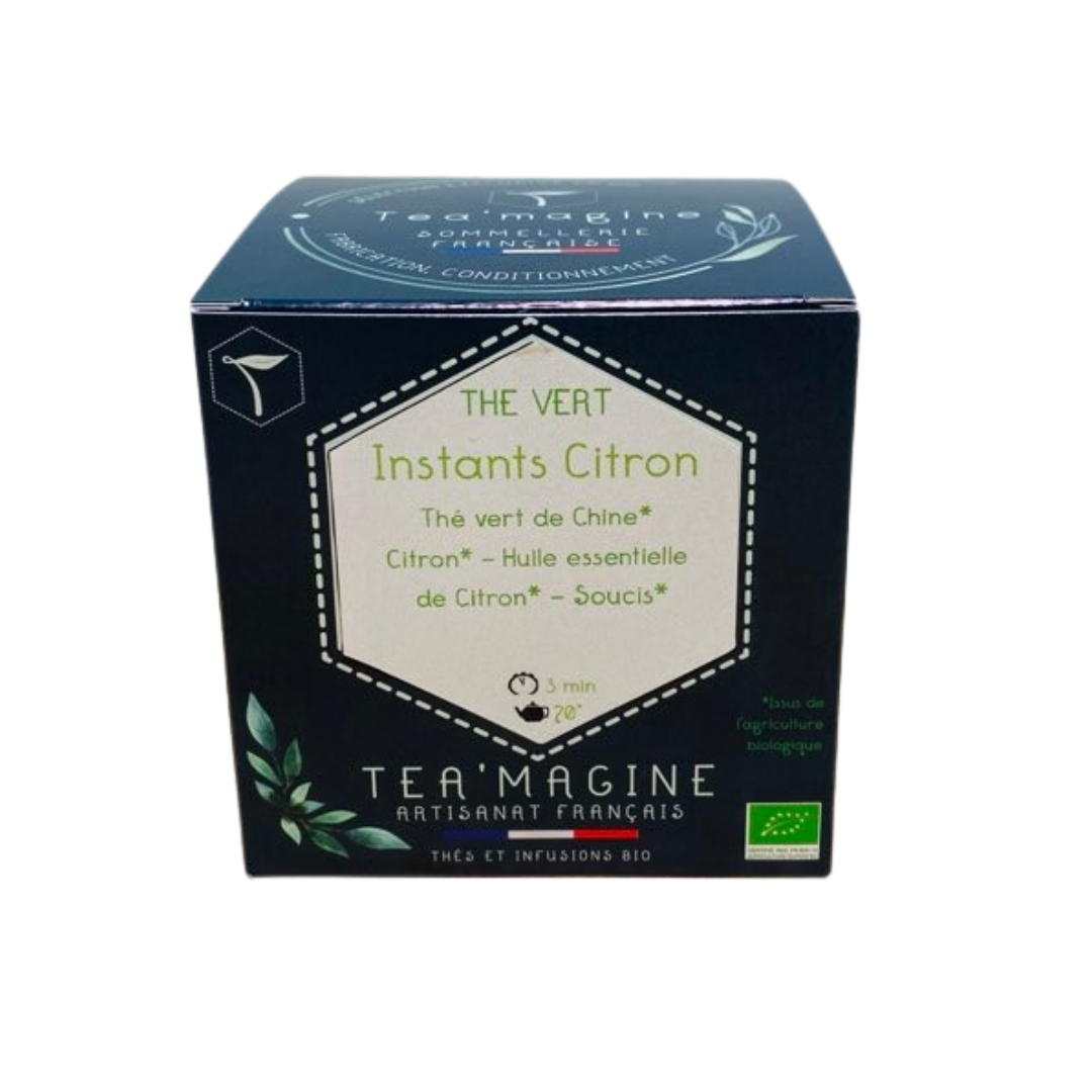 Instant Citron BIO Thé vert Citron