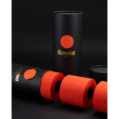 Papier toilette Renova Tubo Gold rouge pack de 3 rouleaux - image 2