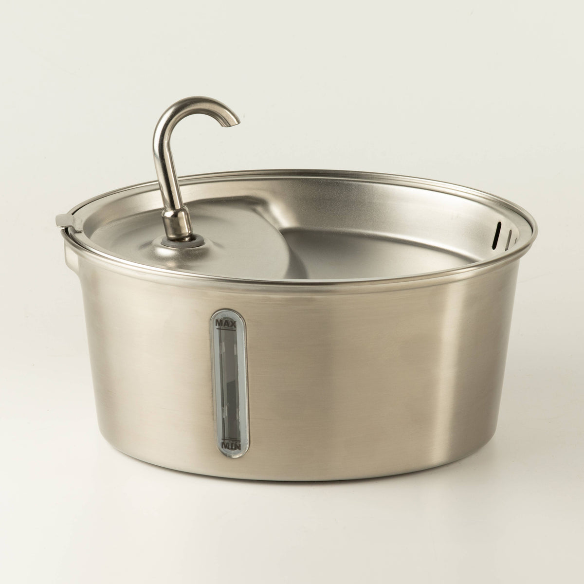 PAW Fontaine à eau électrique 2,5 litres - USB - Acier inoxydable