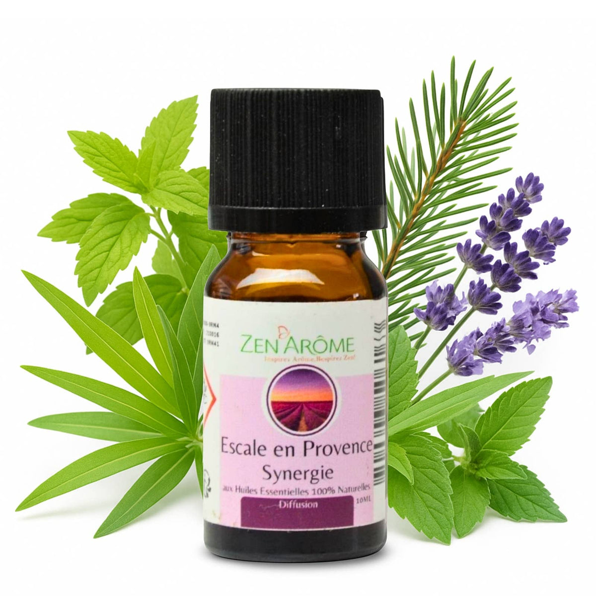 Synergie d'Huile Essentielle Escale en Provence à Diffuseur