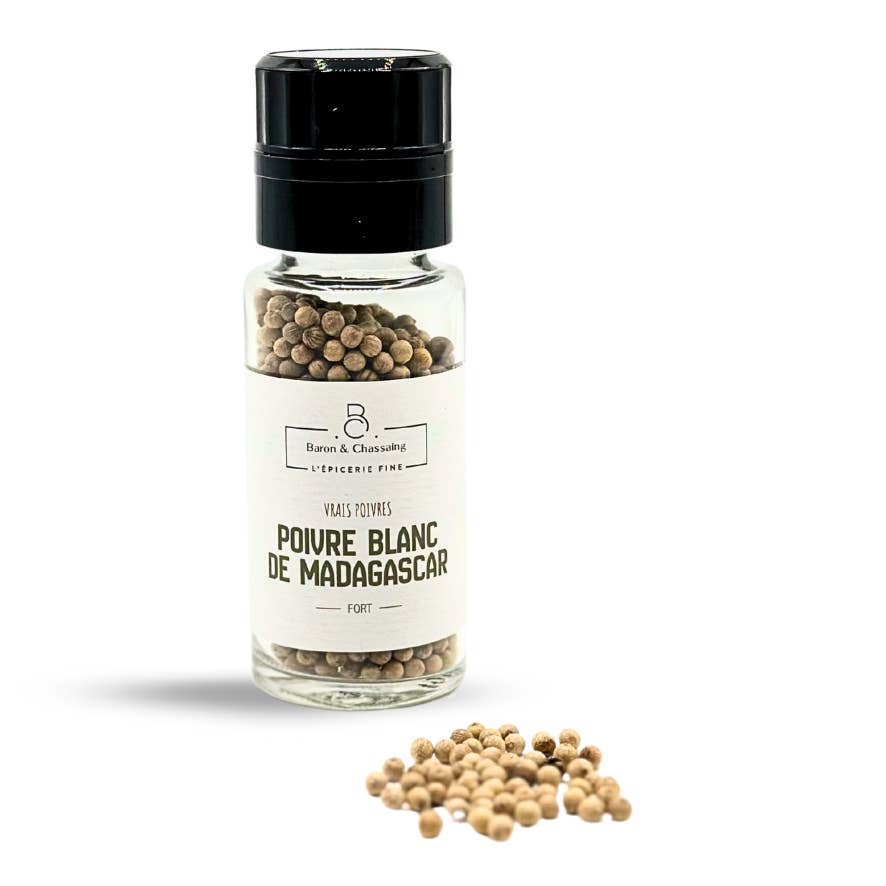 Poivre Blanc de Madagascar - Moulin 60g