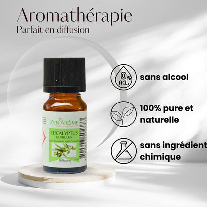 Huile Essentielle Eucalyptus - 100% Naturelle - 10ml