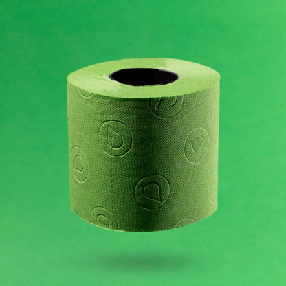 Papier toilette vert Crystal 2 rouleaux - image 2
