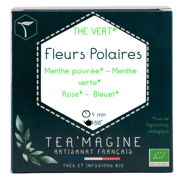Fleurs polaires BIO Thé vert Menthe Florale