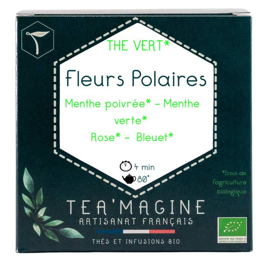 Fleurs polaires BIO Thé vert Menthe Florale