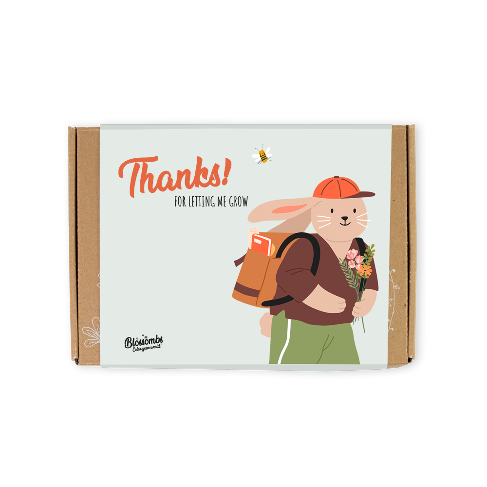Merci de m’avoir aidé à grandir - Coffret cadeau bio