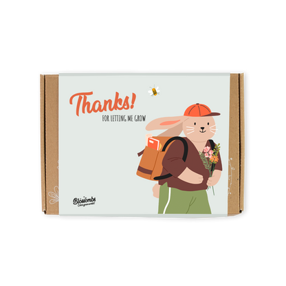 Merci de m’avoir aidé à grandir - Coffret cadeau bio