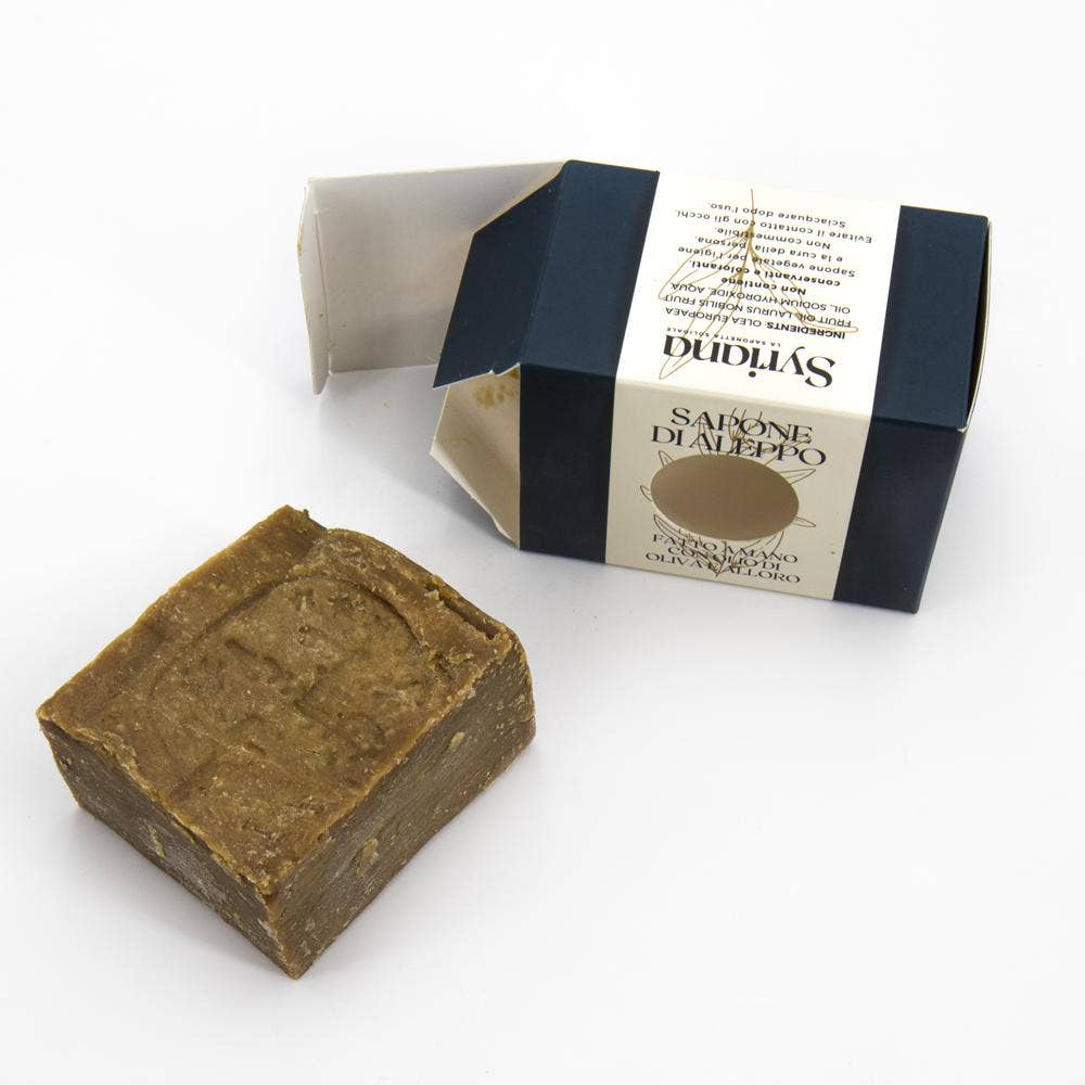 Mosaïque de Traditions : Savon d'Alep avec 1-35% de Laurier Premium