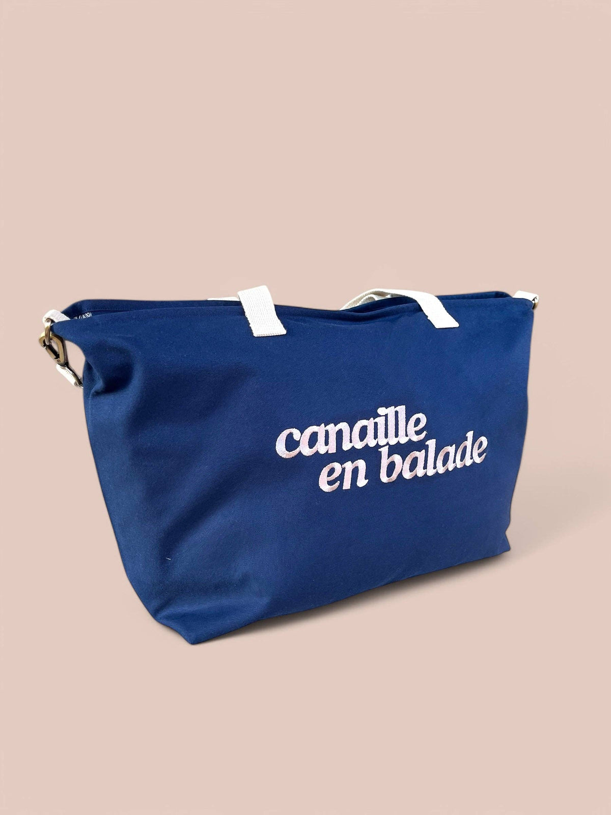 Sac brodé 'canaille en balade'
