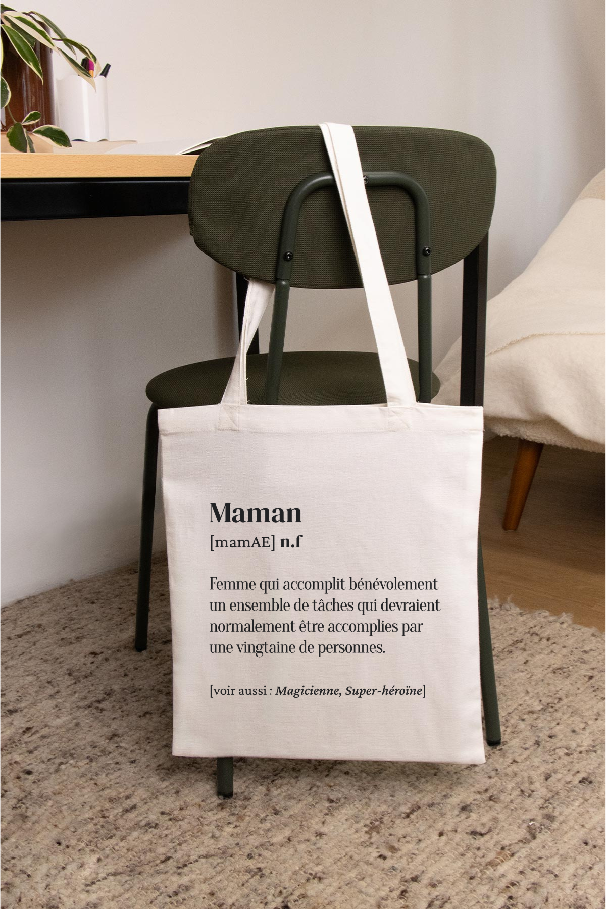 Tote bag définition Maman