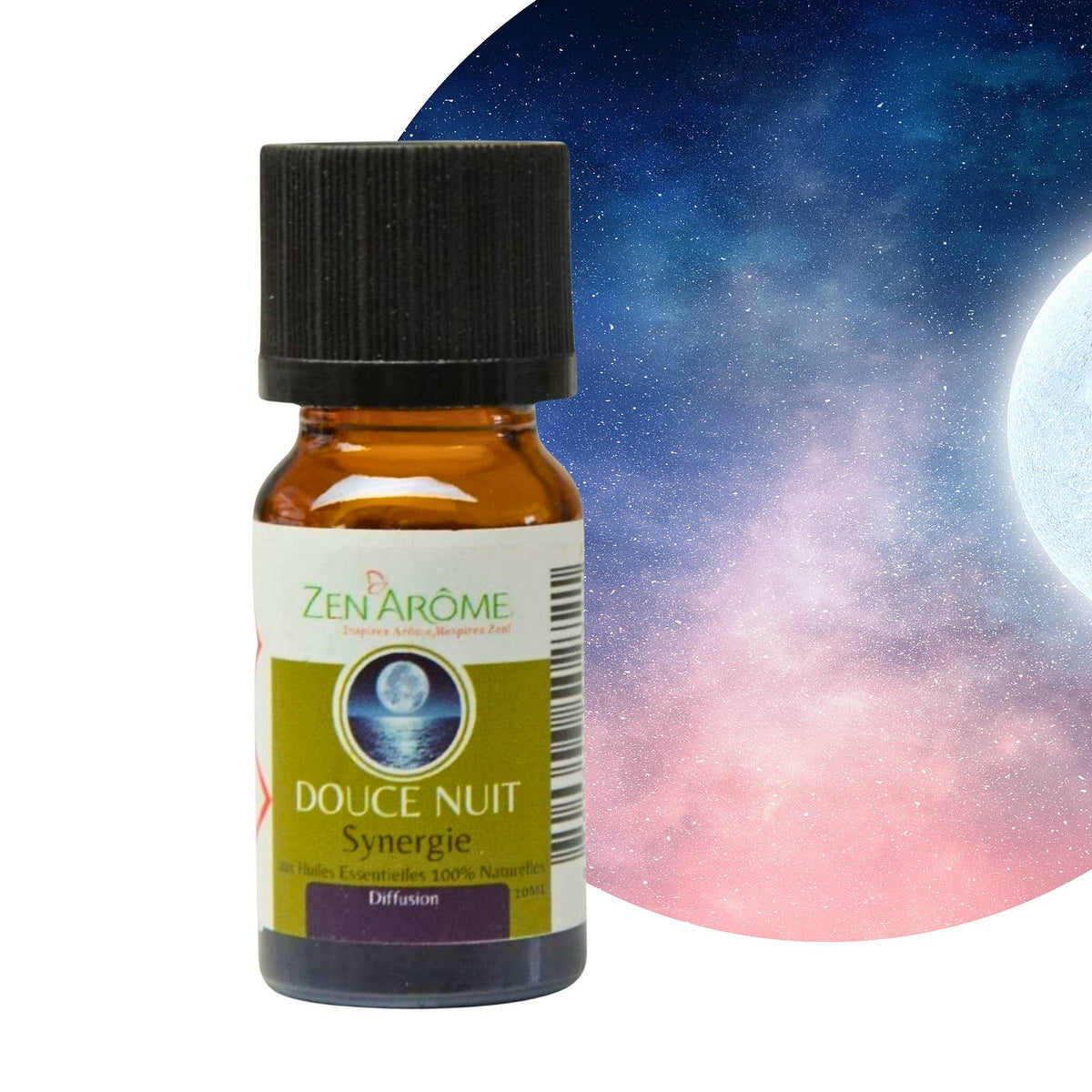 Synergie d'Huile Essentielle Douce Nuit à Diffuseur - 10 ml