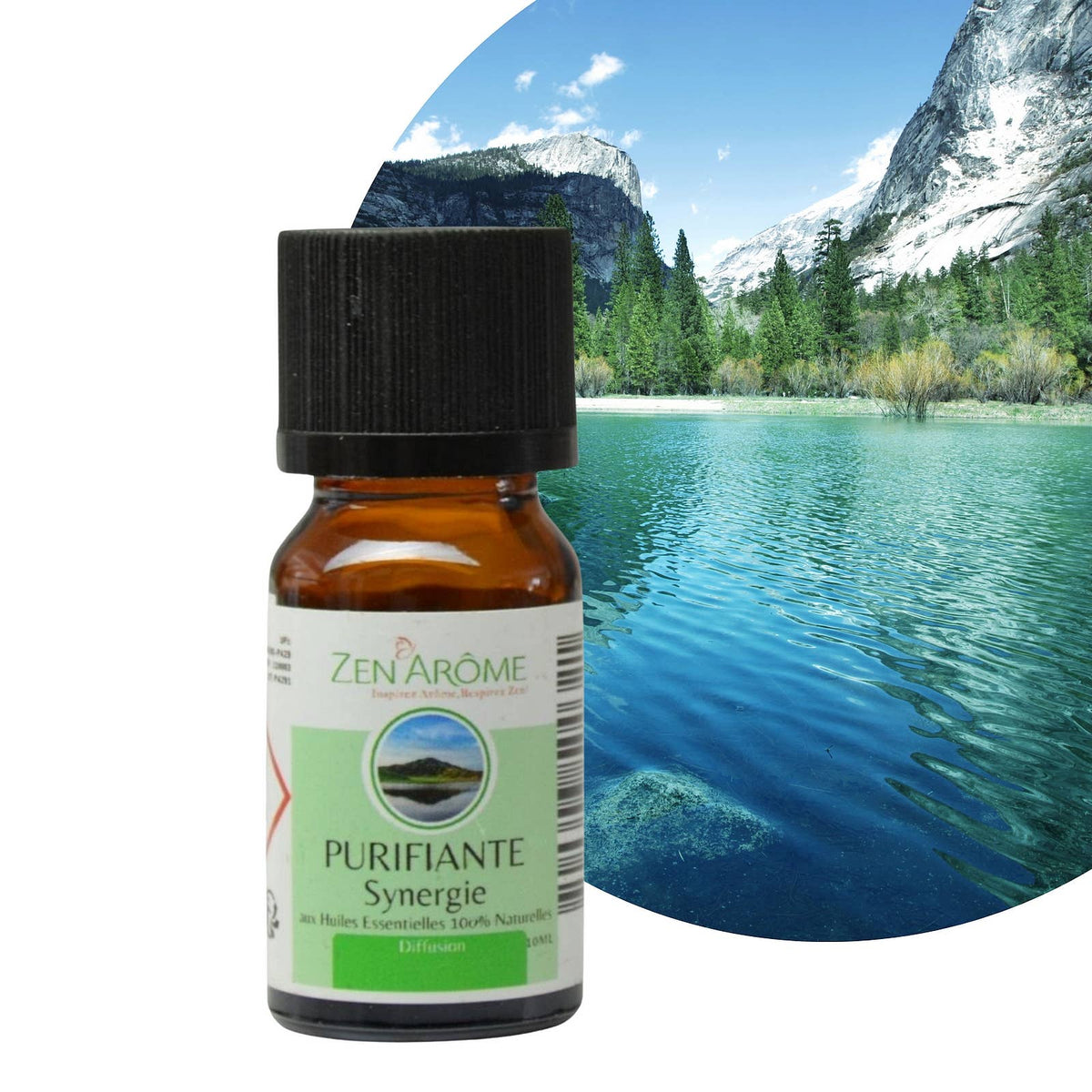 Synergie d'Huile Essentielle Purifiante à Diffuseur - 10 ml