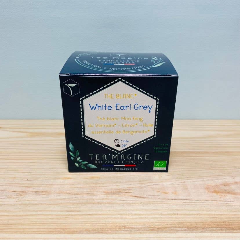 White Earl Grey BIO Thé blanc Bergamote