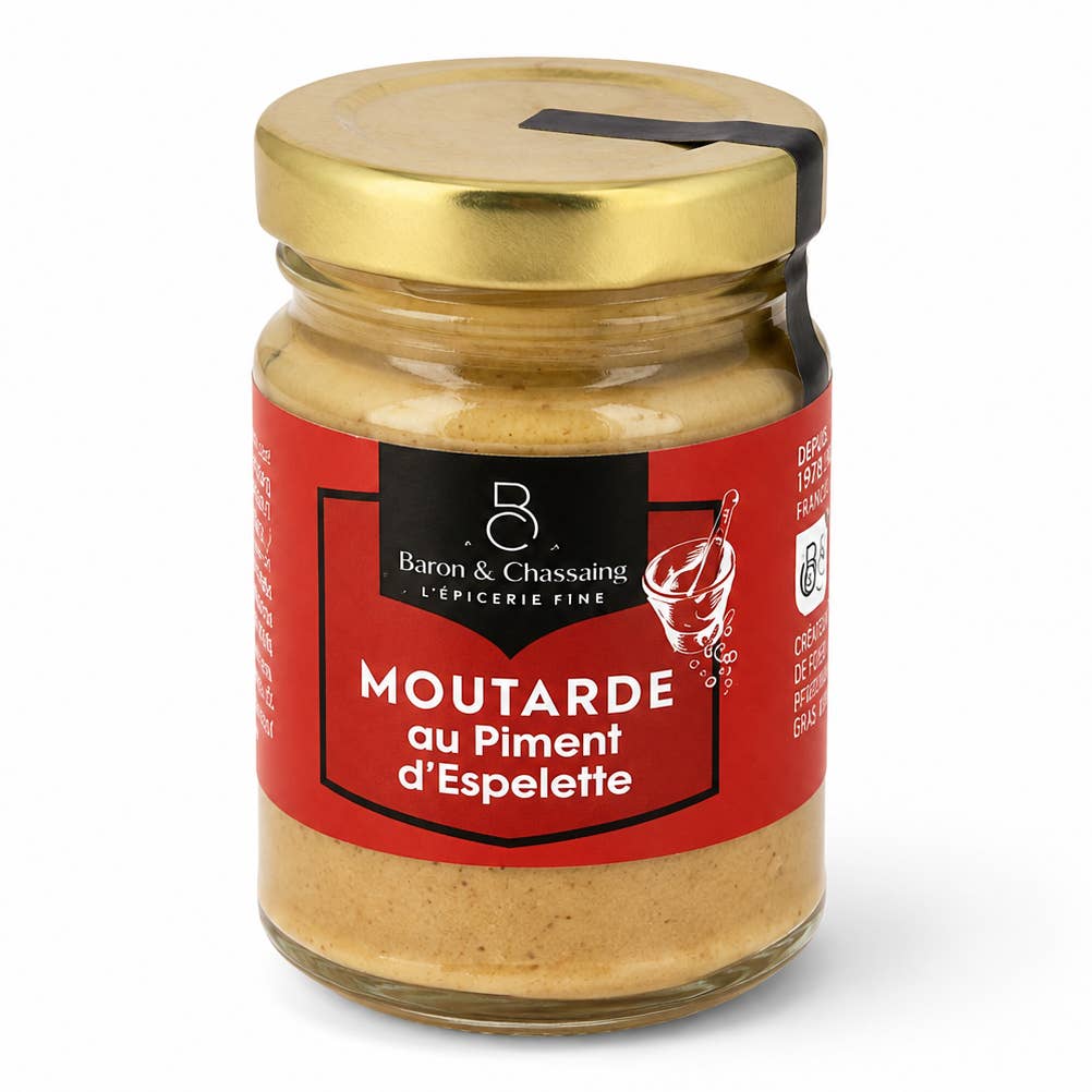 Moutarde au Piment d'Espelette AOP - 100g