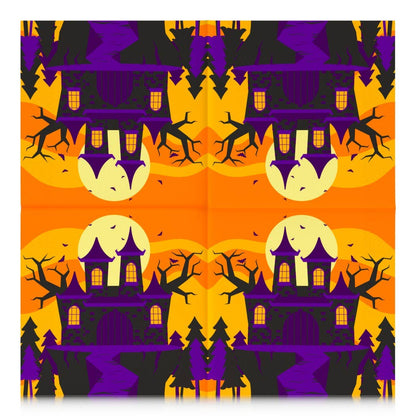 Serviettes en papier Halloween Maison hantée - image 2