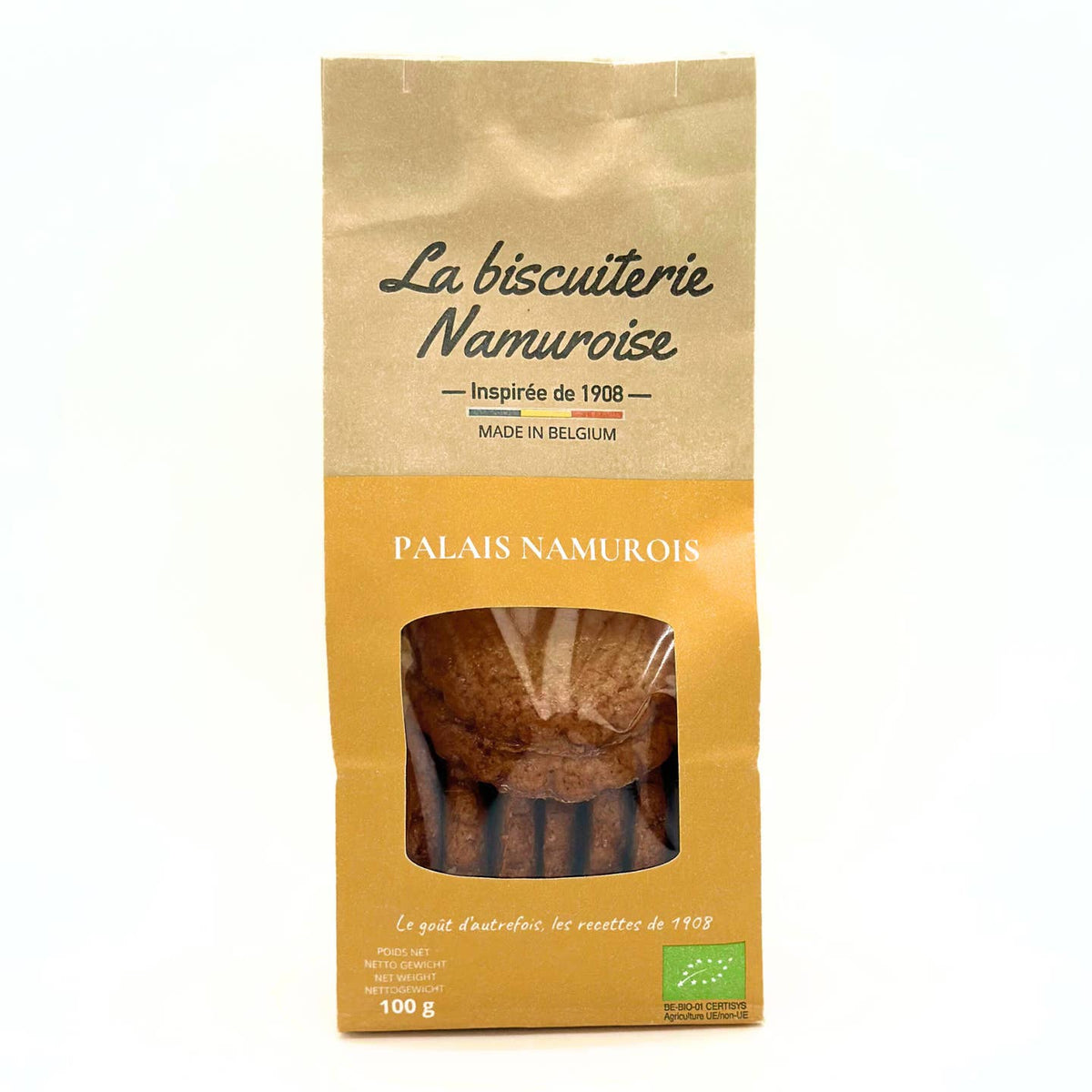 Biscuits - Palais namurois - BIO (SACHET 100g)