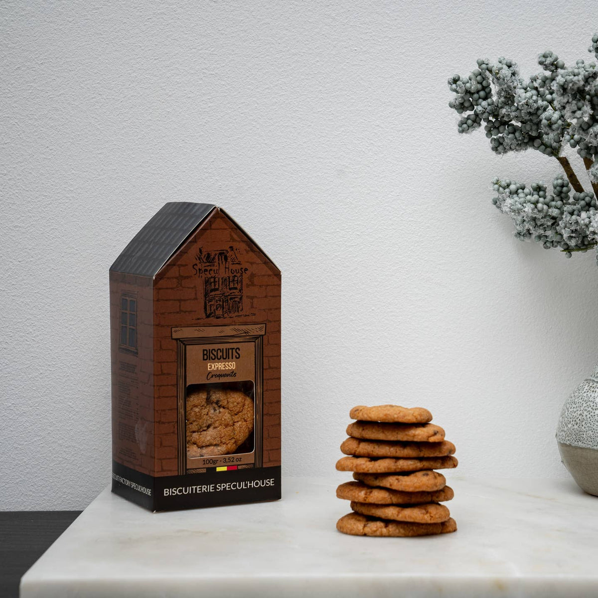 Biscuits 'croquants' Expresso - 100 gr — SPECUL’HOUSE