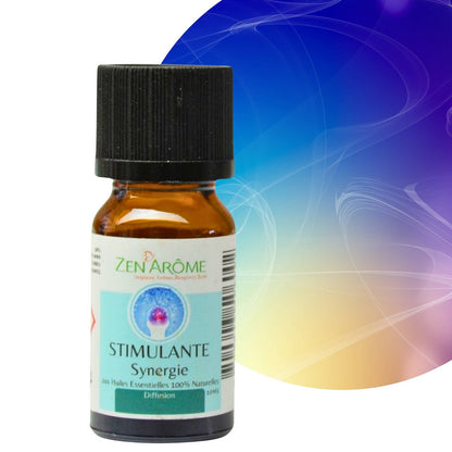 Synergie d'Huile Essentielle Stimulante à Diffuseur - 10 ml