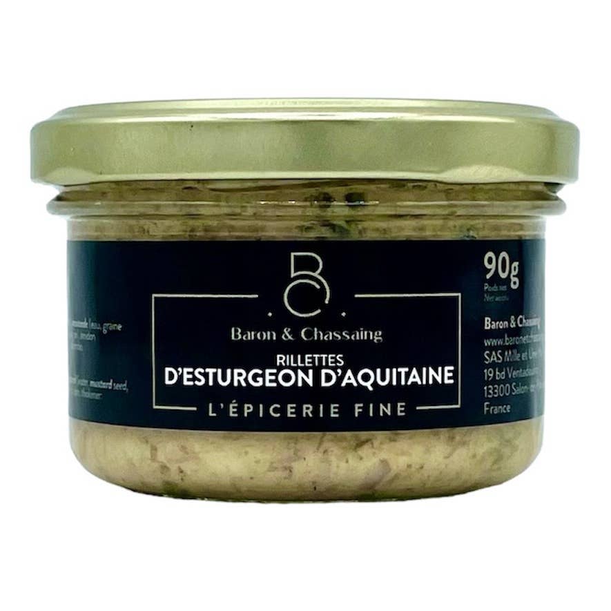 Rillettes d'Esturgeon d'Aquitaine - 90g