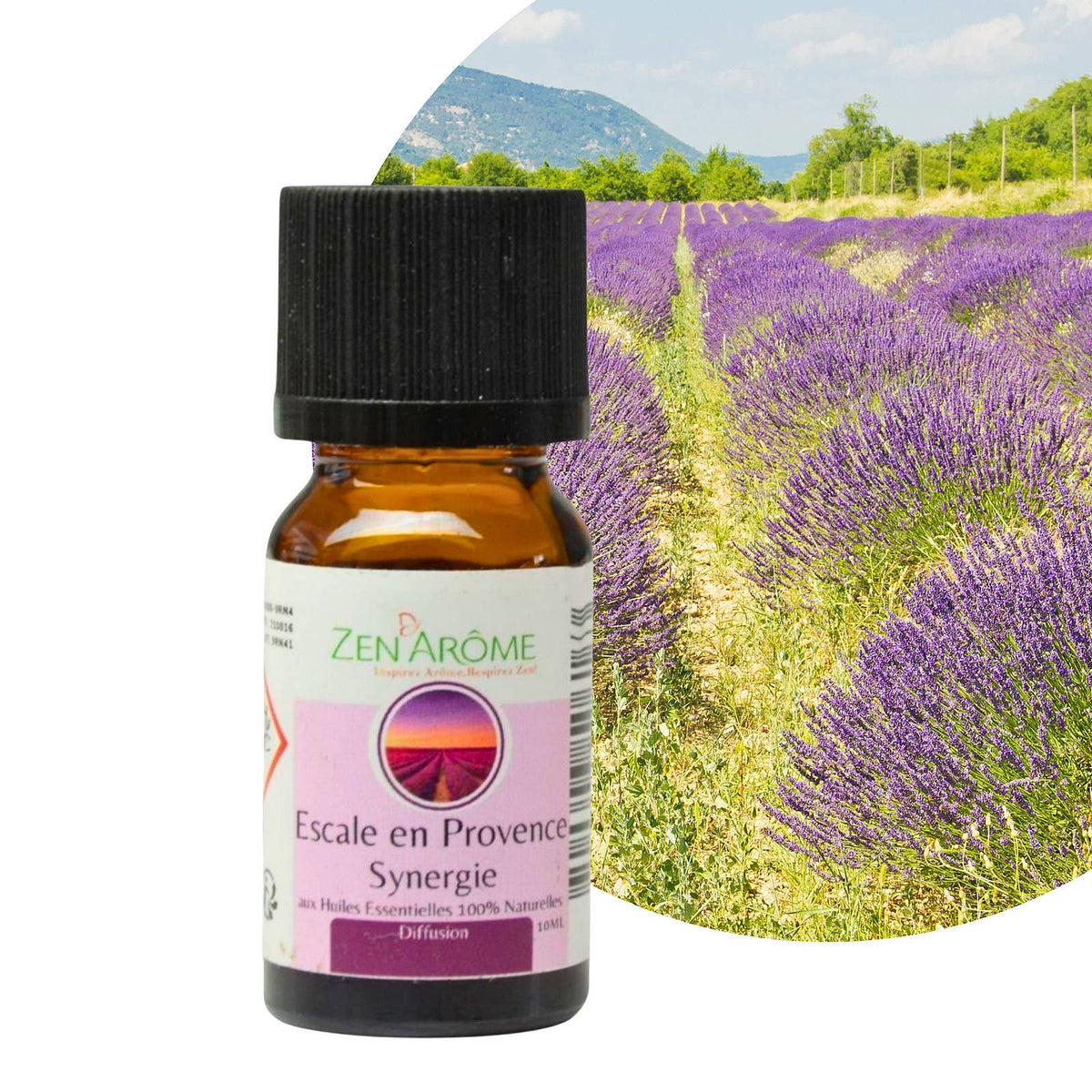 Synergie d'Huile Essentielle Escale en Provence à Diffuseur