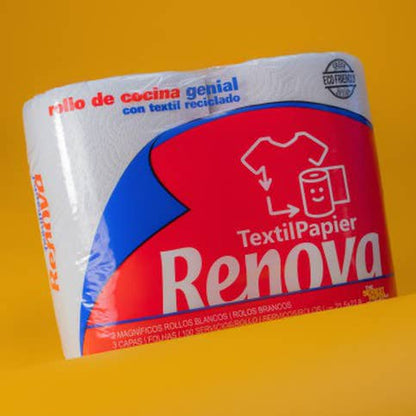 Essuie-tout de cuisine Textile Papier — 2 rouleaux