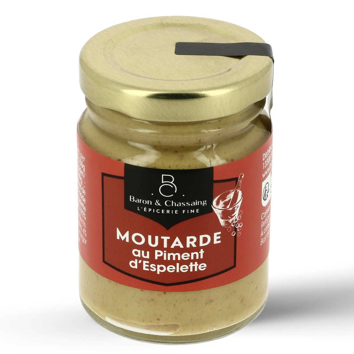 Moutarde au Piment d'Espelette - 100g